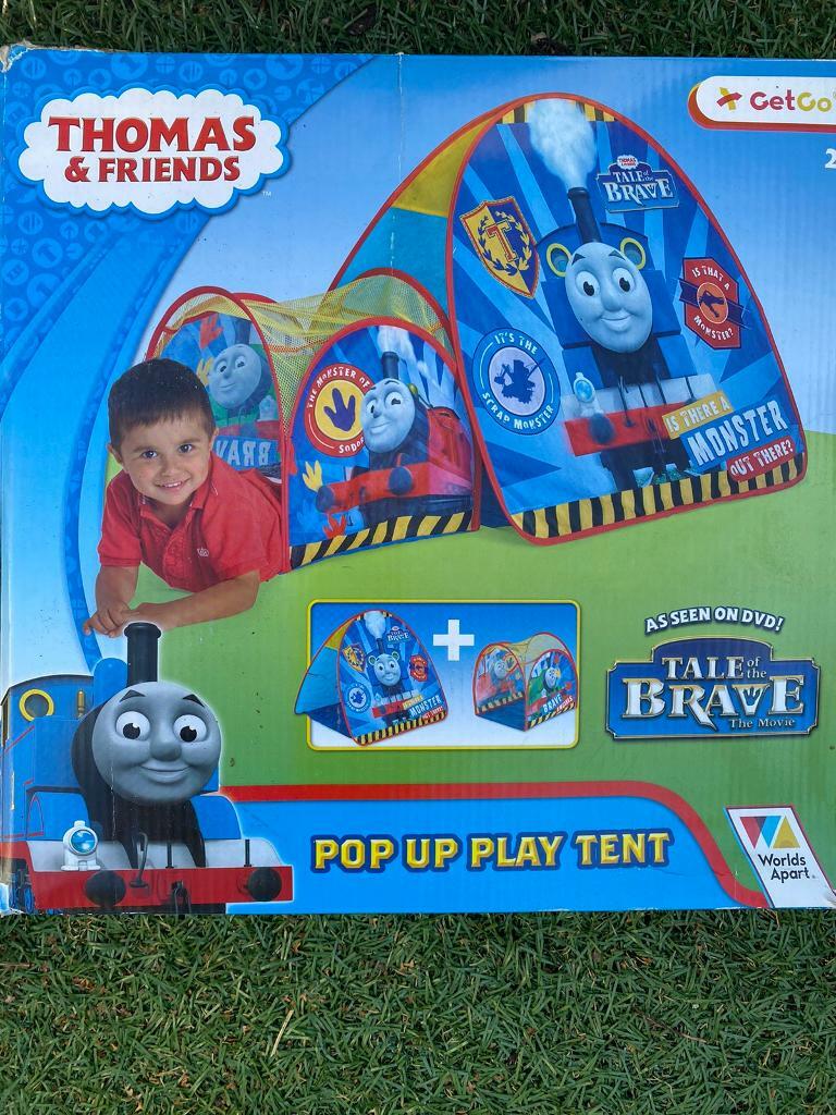 thomas pop up play tent